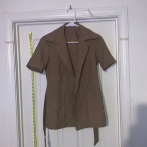 Hand made short sleeves jacket